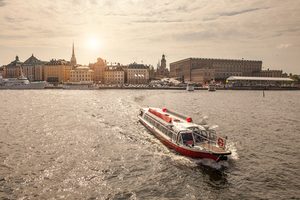 Stockholm from the water